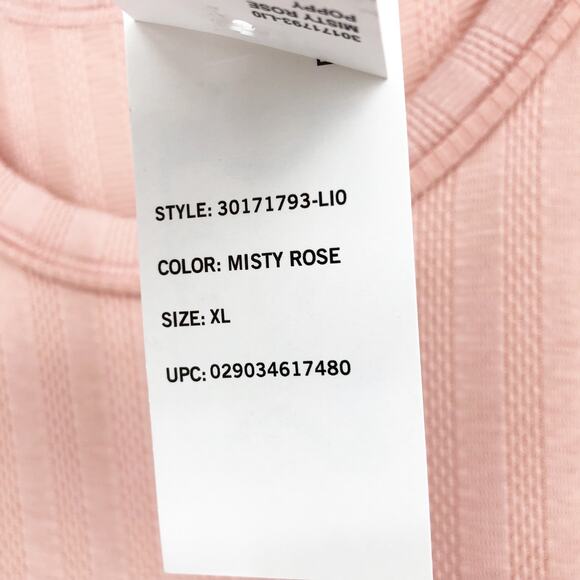 Jessica Simpson Womens Poppy Dolman Sweater XL Pink Ribbed Trim Pullover NWT - Picture 10 of 11